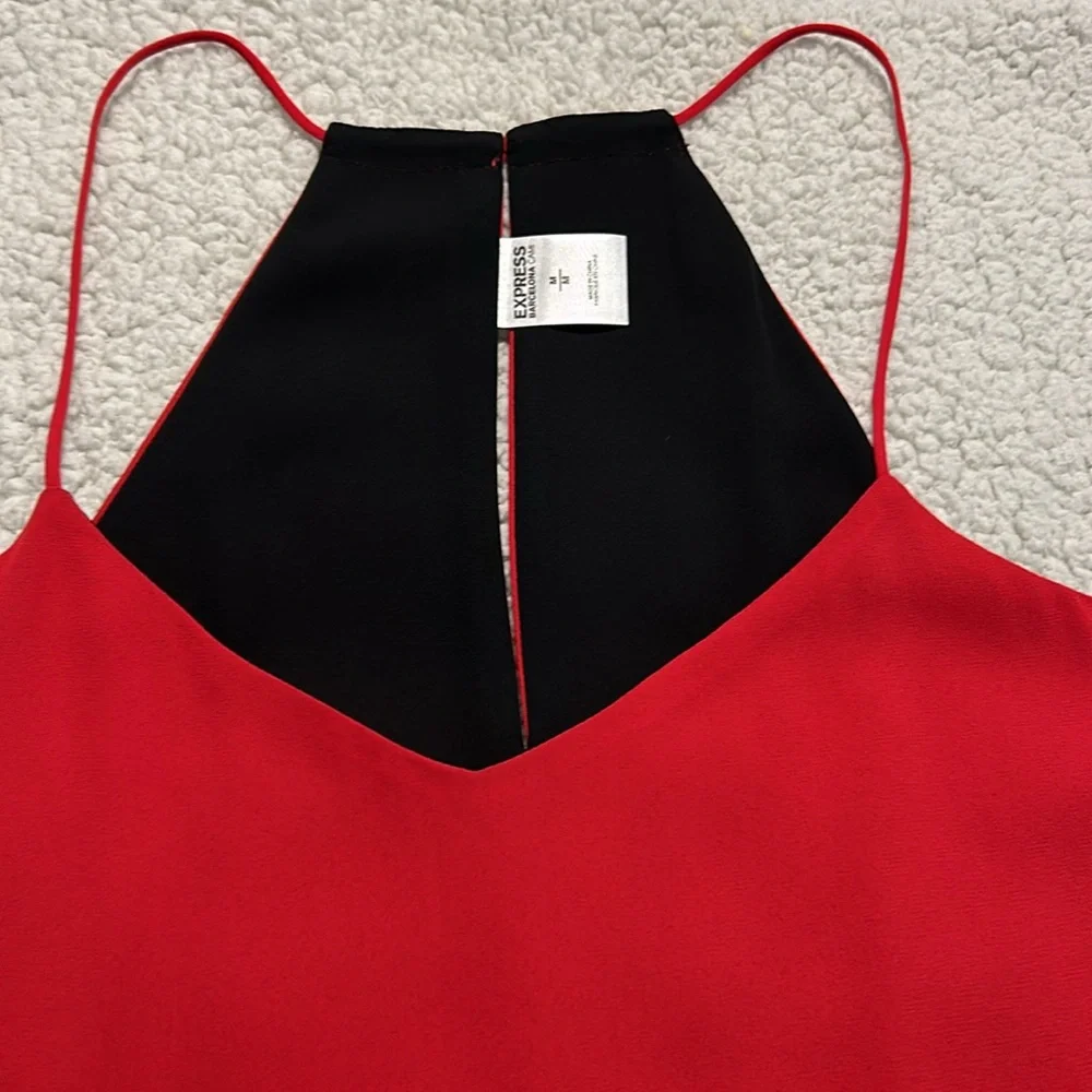 Express strappy red blouse - Picture 6 of 6